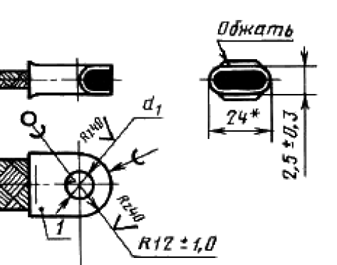 Заделка заготовки трубчатого наконечника ГОСТ 18714-81.png